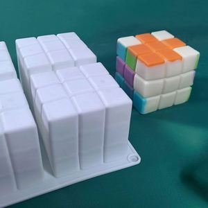 แม่พิมพ์เทียนซิลิโคน 3 มิติ รูปทรงลูกบาศก์ฟองอากาศ แม่พิมพ์ทำเทียน TweakCube สำหรับงานแฮนด์เมด DIY - Product Image 6