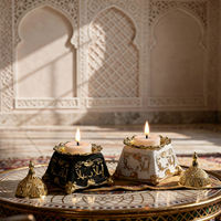 Lampe de nuit musulmane Mermei, lanterne du Ramadan, lampe LED du Ramadan, lanterne pour la décoration