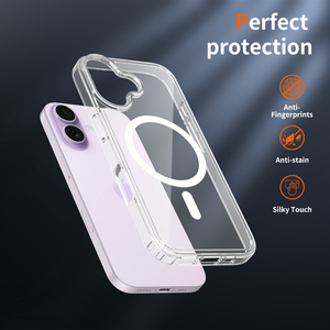 Anti-Scratch rõ ràng trường hợp điện thoại cho <span class=keywords><strong>Iphone</strong></span> 17 trường hợp trong suốt từ điện thoại di động Trường hợp chống sốc điện thoại di động Trường hợp bìa - Product Image 2