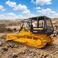 Matériel de terrassement et de construction puissant à haute traction, équipement modulaire hydraulique sur chenilles de 21 tonnes et 220 CV, SD20-5 pour autoroute