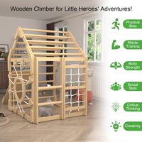 Montessori Kleinkind Kletter spielzeug Dreieck Set Kleinkind Indoor Spielplatz Home Gym Klettergerüst Kleinkind Kletter haus