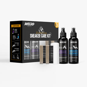 AKSGRP personalizado <span class=keywords><strong>de</strong></span> alta calidad zapatillas <span class=keywords><strong>de</strong></span> <span class=keywords><strong>limpieza</strong></span> <span class=keywords><strong>de</strong></span> <span class=keywords><strong>zapatos</strong></span> con logotipo <span class=keywords><strong>de</strong></span> lujo <span class=keywords><strong>Caja</strong></span> 5 en 1 kit <span class=keywords><strong>de</strong></span> cuidado <span class=keywords><strong>de</strong></span> <span class=keywords><strong>zapatos</strong></span> OEM Box limpiador <span class=keywords><strong>de</strong></span> <span class=keywords><strong>zapatos</strong></span> - Product Image 1