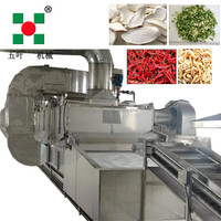 China Leverancier Multi-Layer Riem Droger Hete Lucht Drogen Gedehydrateerde Fruit En Groente Riem Drogers Gember Droogmachine