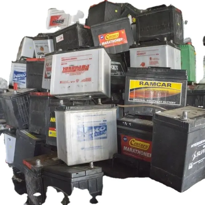 Gebrauchte Schrott batterie Schrott/Auto und LKW Batterie entleert Blei Batterie Schrott