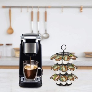 ที่วางแคปซูลกาแฟแบบหมุนได้ 4 ชั้น 36 แคปซูล สำหรับแคปซูล K-Cups ช่วยประหยัดพื้นที่ - Product Image 5