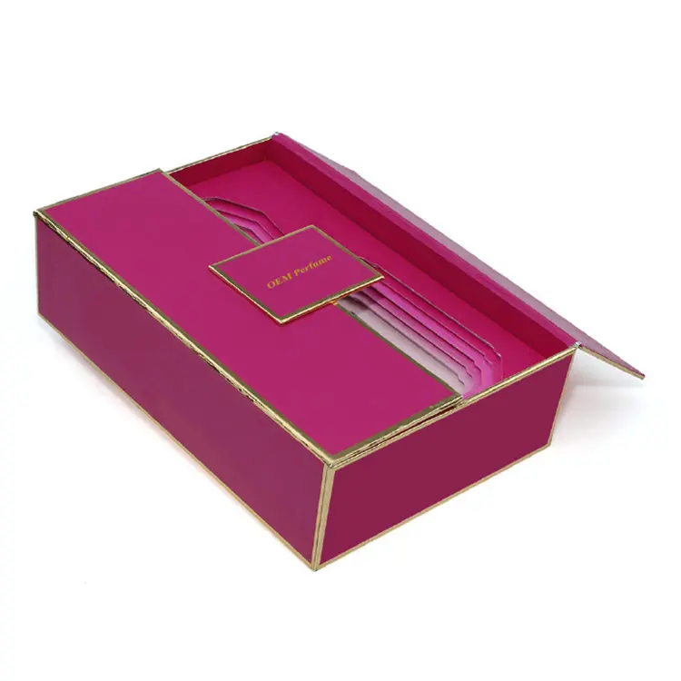 2022Luxury custom logo design fragrance packaging cardboard perfume bottle packaging gift box