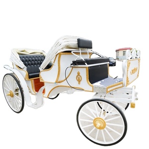 Carruaje de caballos real de Queen/vehículo de transporte tradicional/carrito de turismo - Product Image 2