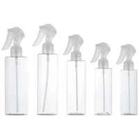 Botol Semprot Plastik PET Isi Ulang 100ml 120ml 150ml 200ml 250ml Set Botol Semprot Kabut Kosong untuk Parfum