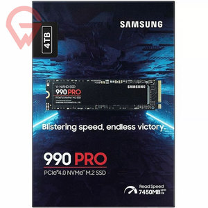 Unidad de estado sólido Samsung 990 PRO MZ-V9P4T0BW M.2 2280 SSD de 4 TB, unidad interna de 2,5 pulgadas SATA PCI Express NVMe - Product Image 2