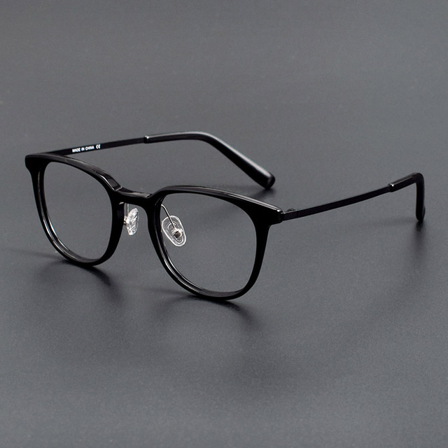 ZA53 Luxury Acetate Titanium Eyeglasses Frames High Quality Printed Oval Style Blue Light Eye Protection Offering Different