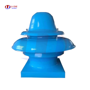 스테인레스 스틸 또는 섬유 유리 소재 본체가있는 DWT 시리즈 지붕 장착 배기 팬 - Product Image 4