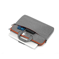 Sacoche d'ordinateur portable pour bureau, logo personnalisé, pas cher, imperméable, pour ordinateurs de 15,6 pouces, noir, pour hommes et femmes