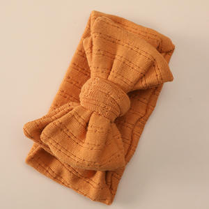 Diadema con lazo para bebé, accesorios para el cabello para niña, <span class=keywords><strong>turbante</strong></span>, banda para el pelo para bebé, diadema elástica - Product Image 2