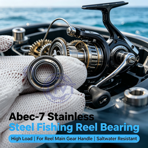 Roulement de moulinet de pêche en acier inoxydable Abec-7 S688ZZ / DDL-1680ZZ 8x16x5mm haute charge pour engrenage principal et poignée de moulinet - Product Image 2