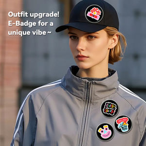 Badge électronique intelligent 2025 pour le personnel de l'entreprise, conférence, affichage numérique AI, étiquette de <span class=keywords><strong>nom</strong></span> avec écran IPS, gadgets portables - Product Image 5