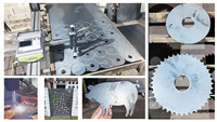 Máquina de corte por plasma CNC con software Smart Cut, motor paso a paso de acero de alto rendimiento, entrega rápida por Air Express, nueva y usada.