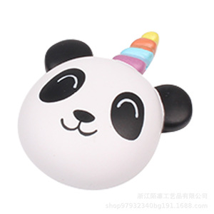 Bloc de Notas de Espuma Suave Panda Unicornio, Cubierta de PVC, Cuaderno Promocional Creativo y Portátil - Product Image 4