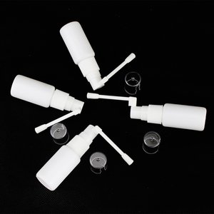 Venta al por Mayor de Botellas de Spray Nasal Vacías de Plástico PET Blanco de 10 ml, 20 ml y 30 ml, Pulverizador Médico <span class=keywords><strong>para</strong></span> <span class=keywords><strong>Garganta</strong></span> con Pulverizador Largo Giratorio - Product Image 4