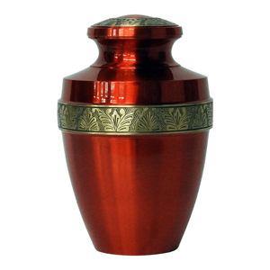 Urne funéraire métallique et souvenirs Albion Sculpture à la main Design classique Urnes funéraires commémoratives métalliques au design élégant - Product Image 4