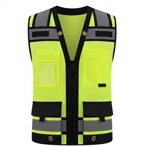 Proveedor Mayorista OEM, Chaleco de Seguridad Industrial de Alta Visibilidad, Ropa de Trabajo Reflectante, Chaleco de Trabajo de Alta Visibilidad - Product Image 1
