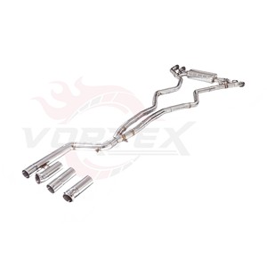 ท่อไอเสียสแตนเลส Vortex สำหรับ BMW M440i G22 B58 3.0T Valvetronic Catback ปลายท่อคาร์บอนไฟเบอร์แบบ Quad พร้อมเสียง Rumble - Product Image 6