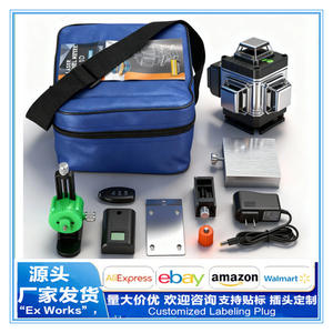 Nivel Láser Verde de 16 Líneas Lsi 505-520Nm de Grado Industrial con Autonivelación Automática, Trípode y Estuche - Product Image 2