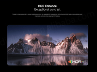Téléviseur intelligent QLED 4K UHD 65 pouces pour XiaoMi TV a Pro 65 2026 Version Globale avec fréquence de rafraîchissement de 60 Hz, HDR10+, Dolby Audio et commande vocale