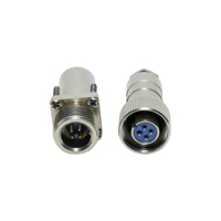 Connecteur Électrique Droit Mâle/Femelle HP12 pour Aviation, 2, 3, 4, 5, 6, 7 Broches, Prise de Docking
