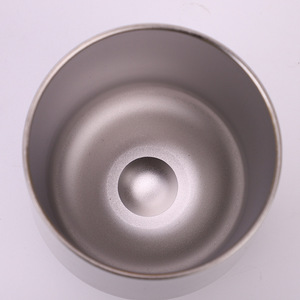 Tazza da caffè a forma di U a forma di U a forma di U in acciaio inossidabile da 12 once a doppia parete per esterni - Product Image 3