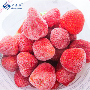 Sinocharm HALAL Fresh Sweet Precio de fábrica entero 500g IQF Fruits Factory Morango Congelado - Product Image 2