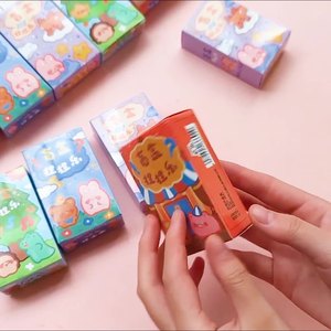 กล่องสุ่มของเล่นนุ่มนิ่มสำหรับเด็ก กล่องของขวัญเซอร์ไพรส์ลายการ์ตูน บรรเทาความเครียด ของขวัญชิ้นเล็ก - Product Image 5