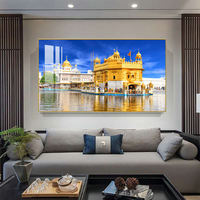 Calligraphie islamique et arabe la plus vendue, peintures musulmanes en porcelaine de cristal Suhan Allah et art décoratif mural islamique