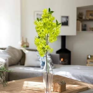 Fleurs de cerisier artificielles réalistes à 5 branches fleurs roses vibrantes superbe conception réaliste remise de diplôme durable à la main - Product Image 4