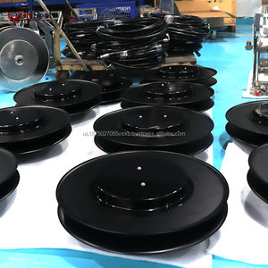 Carrete de manguera retráctil de acero inoxidable de alta resistencia para grúa, 3/8'' de diámetro, 10m-20m, Estándar CNS - Product Image 1