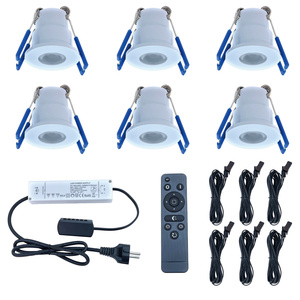 Downlight à gradation 3W <span class=keywords><strong>Mini</strong></span> projecteur <span class=keywords><strong>LED</strong></span> encastré pour véranda/porche/jardin - Product Image 3