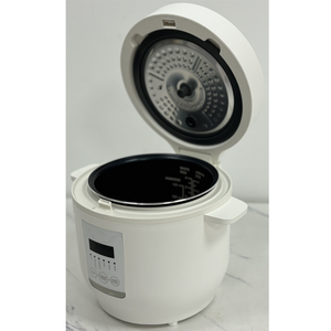 Petit <span class=keywords><strong>cuiseur</strong></span> à riz multifonctionnel 6-en-1 avec cuisson à une touche, minuterie de 24 heures, maintien au chaud automatique, pot intérieur en acier inoxydable - Product Image 3