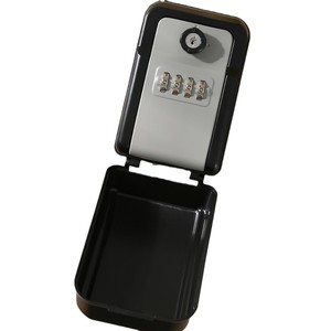 Mechanical Metal <b>Key</b> Box With 4 Digit Password Resettable <b>Lock</b> For Hotel Use Gray And Black G19 G19 2 - Product Image 3