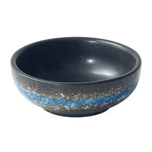 Bol à riz en céramique de style Japandi de 4,5 pouces pour les fêtes, les restaurants et la cuisine domestique, résistant à la chaleur, passe au lave-vaisselle - Product Image 6