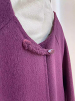 Nouvelle Écharpe d'Hiver 2025 Longue, Épaisse et Imperméable pour Femme, Style Chinois Antique, en Cachemire Double Face, Fermeture Simple Boutonnage