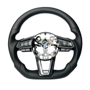 Volante Deportivo para Automóvil Mazda, para Mazda3 Axela <span class=keywords><strong>Cx3</strong></span> CX4 CX5 Soonma, Nuevo Volante Deportivo de Cuero Napa - Product Image 1