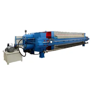 Automatic diaphragm filter press customized membrane filter press water solid separator filter press for clay sludge filtration