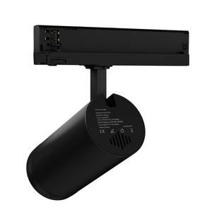 Foco LED de Riel para Interiores, 30W, Ángulo de Haz Ajustable de 15-60 Grados, CRI90/97, Aluminio, Controlador Integrado, Comercial - Product Image 5