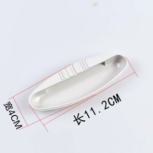Oval ABS Furniture Handle For Metal <b>Filing</b> Cabinet <b>Drawer</b> Durable Minimalist Design - Product Image 2