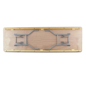 Table pliante moderne en contreplaqué avec panneau décoratif pour usage en entrepôt - Product Image 3