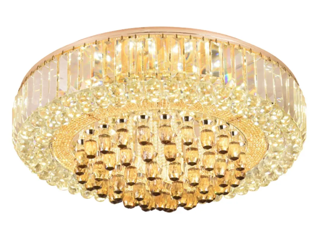 New idea Advanced Modern Crystal Ceiling Light Hanging Lamps Fixtures Led Coffee Bar Dinning Room Crystal Ball Lighting 9329