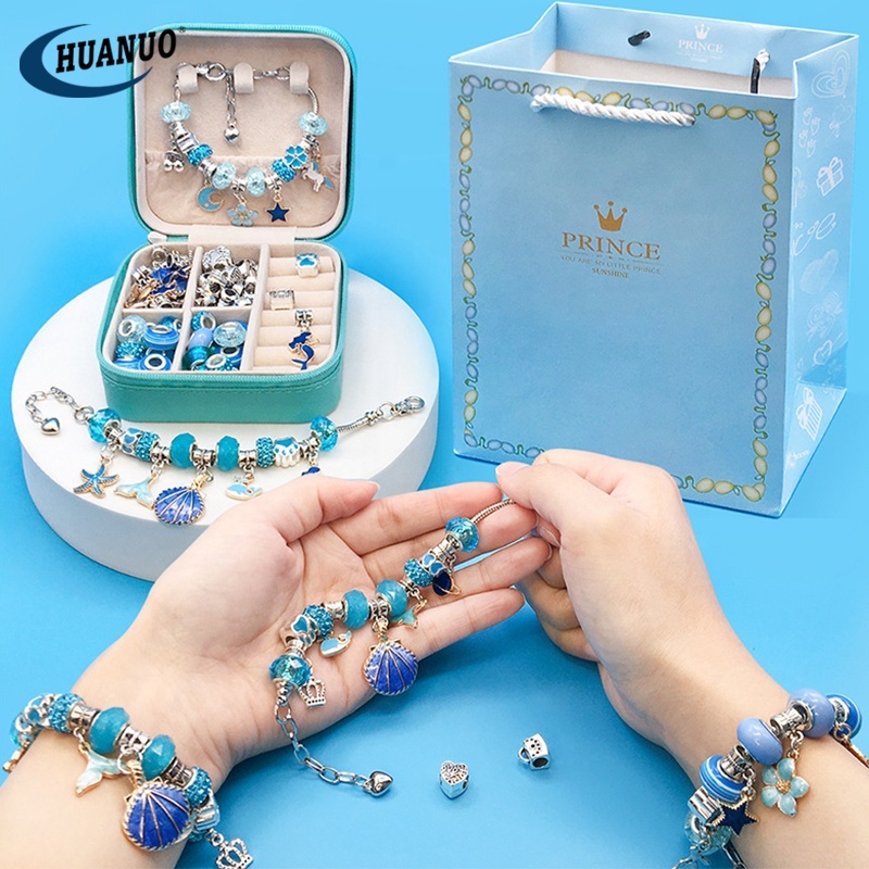 Fashion Girls Makeup Set Colorful Beads