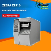 Impresora de Códigos de Barras Industrial ZEBRA ZT 510 - Impresión Térmica de Etiquetas Adhesivas, Interfaz USB, Resolución de 300 dpi, 1 Año de Garantía, en Stock