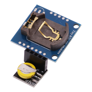 DS3234/ DS1302/DS1307/PCF8563/DS3231/DS3231 AT24C32 I2C IIC Memória 3.3V-5V Real Time Precision RTC Relógio I2C Módulo para <span class=keywords><strong>Arduino</strong></span> - Product Image 4