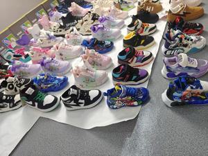 बच्चों के खेल जूते लड़कों और लड़कियों के आकस्मिक कपास गर्म जूते मिश्रित बच्चों के स्नीकर थोक - Product Image 4