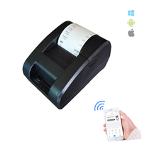 Imprimantes thermiques de reçus de bureau 58 mm, imprimante thermique sans fil Bluetooth, mini imprimante thermique Wifi, imprimante de factures POS